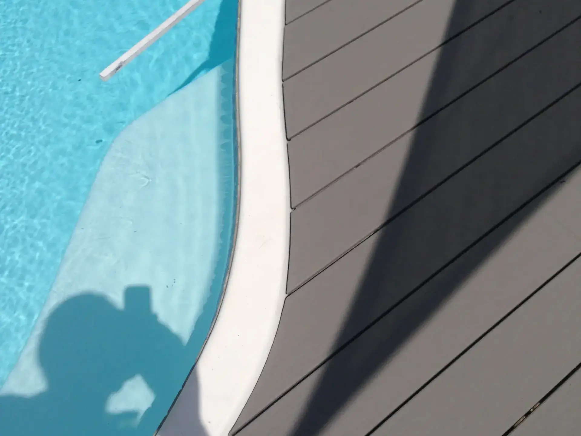 Composite deck board